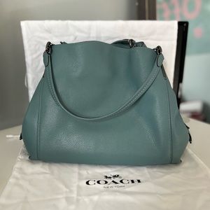 Coach Blue Shoulder Bag